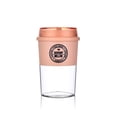 thumbnail image 2 of Botella de agua 300ml A prueba de fugas Gimnasio Taza de café Portátil Plástico Interior Boca Ancho Niños Té Milk Bebida Copa Rosa seitruly HA059524-03B, 2 of 7