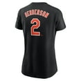 thumbnail image 3 of Women's Nike Gunnar Henderson Black Baltimore Orioles Cooperstown Collection Fuse Name & Number T-Shirt, 3 of 3