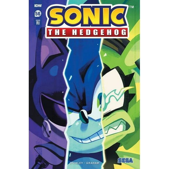 Sonic the Hedgehog (IDW) #56C VF ; IDW Comic Book