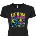 thumbnail image 3 of Marvel Venom - Neon - Juniors Fitted Graphic T-Shirt, 3 of 5