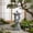 Gray3, variant on Solar Japanese Pagoda Statue, Resin Zen Garden Lantern with Night Glow, Asian Landscape Accent for Lawns, Patios, Rock Gardens, Balcony Planters and Courtyard Edges and More