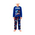 thumbnail image 3 of Pijama Sonic Niño Playera Manga Larga Chifón y Pantalón Brush Azul Talla 6, 2 Piezas, 3 of 3