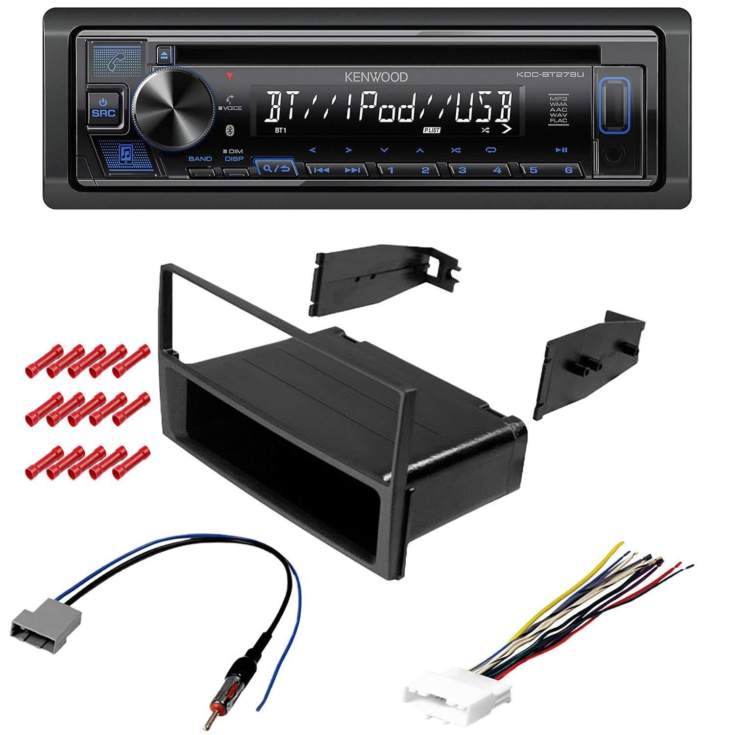 KIT8402 Kenwood Car Stereo with Bluetooth for 20132015 Nissan NV 200 w