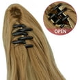 thumbnail image 5 of LELINTA Women 18" Long Wave Claw Jaw Ponytail Hair Extension Piece 170g, 5 of 7