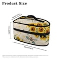 thumbnail image 6 of HELLHERO Portable Iron Storage Bag Dragonfly Sunflowers Lightweight Organizer Portable Travel Steamer Carrier Bag, Case Only, 6 of 6