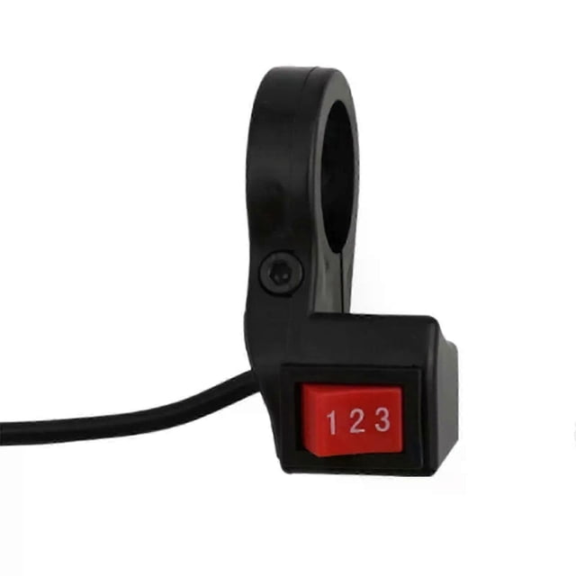 New 22mm 7/8in Electric 3 Speed Module Handlebar Switch Shift For Motorcycle Push Button Motorcycle Switch