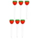 thumbnail image 3 of 6x Golf Rubber Tees Golf Simulator Tees Altura portátil ajustable Golf Mat Tees para Mujeres Hombres Golf Backyard Home Driving Range Mat, 3 of 9