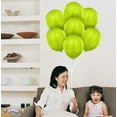 thumbnail image 2 of PMU Balloons 11 Inch PartyTex Premium Lime Green Latex Pkg/100, 2 of 7