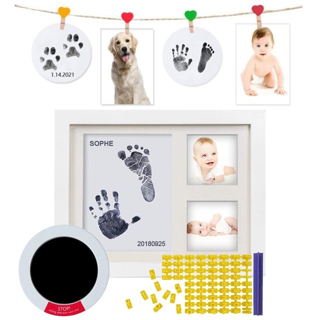 Almohadil de tinta táctil para bebé, seguro sin tinta, , de s de manos y s para de Nuevos padres perfecl Almohadillas de tinta para recién nacidos