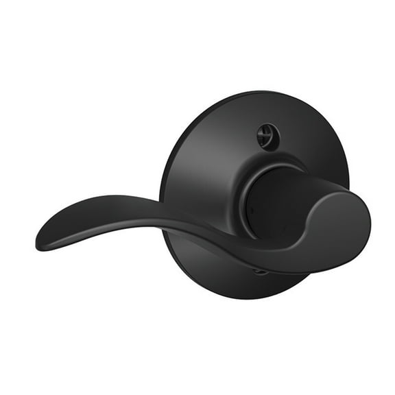 Schlage Residential F170 ACC 622 LH Grade 2 Single Dummy Accent Lever Black Finish