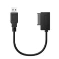 thumbnail image 1 of USB2.0 a 7 + 6 13Pin Slim SATA / IDE Laptop CD DVD Rom Convertidor de adaptador de cable de unidad óptica kenally  DZ5261-00B, 1 of 2