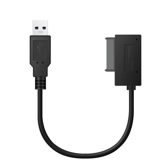 USB2.0 a 7 + 6 13Pin Slim SATA / IDE Laptop CD DVD Rom Convertidor de adaptador de cable de unidad óptica kenally DZ5261-00B