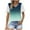 Green, variant on Summer Tops for Women 2025 Trendy Plus Size Elegant Blouses for Women Cute Big Gym Tshirts Comfy Womens White Tank Top Racerback Letter Print Tee