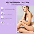 thumbnail image 4 of Suero de aceite de Cyperus rotundus para la depilación, calmante y suave, ligero, para rostro, brazos y piernas, todo tipo de piel, 60 ml, 4 of 4