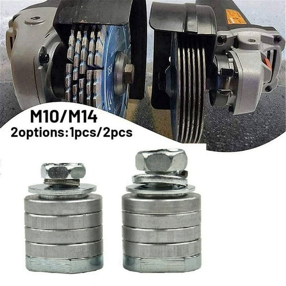 2Pcs M10/M14 Angle Grinder Adapter Parts Are Suitable for 100 /125 Angle Grinder