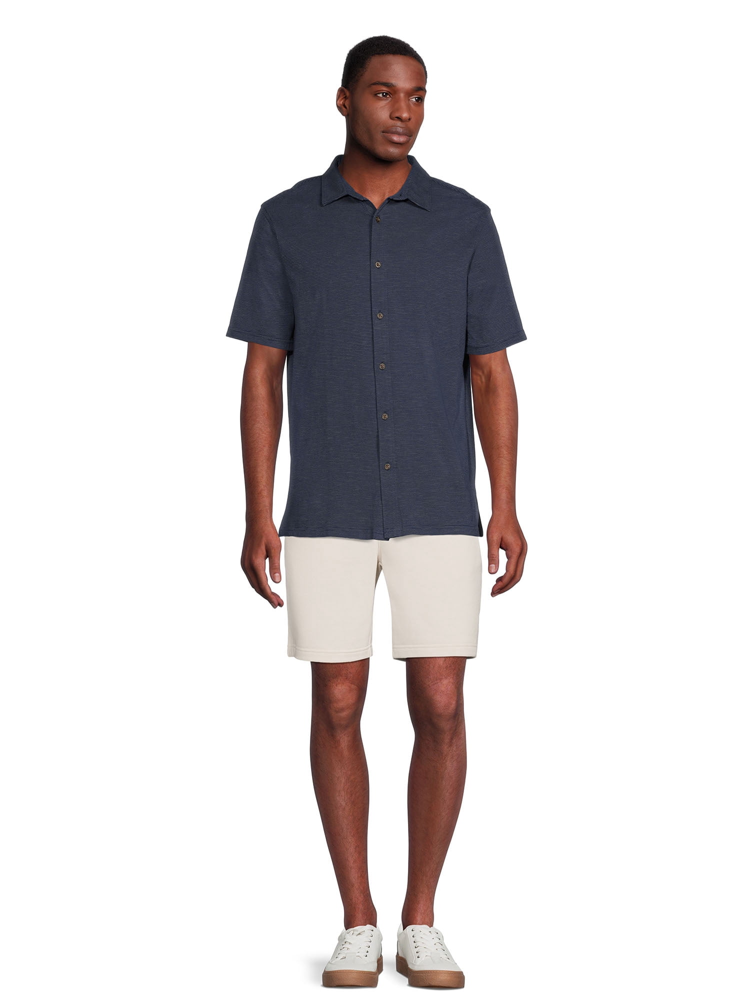 George Men’s Knit Button Down Shirt, Sizes S-3XL