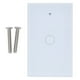 thumbnail image 1 of Interruptor táctil inteligente Ticfox Montado en la pared 10A Panel de vidrio templado WiFi inteligente 90-250V Control de voz Control en cualquier momento, 1 of 14
