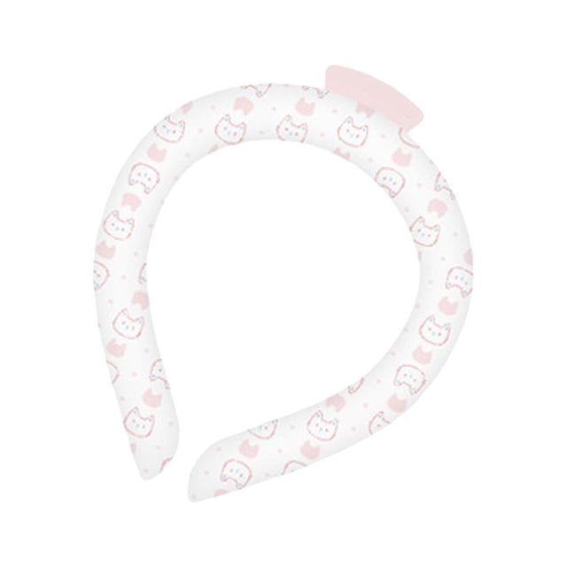 The Ice Circle Cools Physically Summer Neck Wraps Hands Free Cold Gel Ice Pack ⊥ T0F1