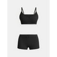 thumbnail image 6 of No Boundaries Women's Seamless Triangle Bralette & Boyshort Set, Sizes XS-XXXL, 6 of 8