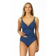 thumbnail image 3 of Catalina - Women's Twist Front Underwire Tankini Swimsuit Top, 3 of 3