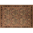 thumbnail image 1 of Ahgly Company Indoor Rectangle Oriental Brown Traditional Area Rugs, 5' x 7', 1 of 4