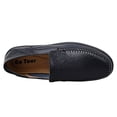 thumbnail image 6 of Go Tour Men's Premium Genuine Hand-made Leather Casual Slip on Loafers Breathable Driving Shoes Fashion Slipper A Black 8/41, 6 of 9