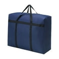 thumbnail image 2 of Bolsa de almacenamiento resistente para mudanzas y embalaje de objetos pesados. Bolsa de almacenamiento grande tejida para ropa y edredones. Bolsas de almacenamiento de tela Oxford., 2 of 8