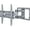 Silver Grey, variant on Mounting Dream TV Wall Mount for 32-65 Inch Television,Mount with Swivel and Tilt, Full Motion Bracket with Articulating Dual Arms, Fits 16inch Studs, Max VESA 400X400 mm, 99lbs, MD2380