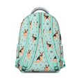 thumbnail image 3 of German Shepherd Dog and Music Backpack for School,Cute School Bag,Schoolbag with Adjustable Shoulder Straps & Padded Back,15.3"x11"x7.1".﻿, 3 of 6