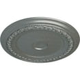 thumbnail image 3 of 31 1/8"OD x 1 1/2"P Carlsbad Ceiling Medallion Platinum Finished, 3 of 6