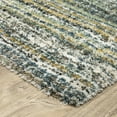 thumbnail image 5 of Oriental Weavers Galileo Area Rug - GAL07 - 3'10" x 5'5" - in Green/ Blue - Modern Industrial Style, Stain Resistant, Family and Pet Friendly , Entrway, Bedroom Rug, 5 of 5