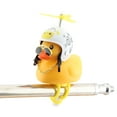 thumbnail image 4 of Motorcycle Accessories Small Yellow Duck Car Bicycle Ornamental Cute Helmet with Propeller Broken Wind Moto Decoration Dropship, 4 of 6