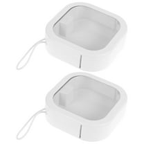 SHISUYAN 2pcs Hair Ties Storage Case Portable Jewelry Organizer