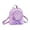 Purple, variant on Glow In The Dark Luminous Candy Backpack for Travel Everyday Use Lightweight Daypack Cute LED Light Up Tail Design School Ages 4 10 Back to School Supplies