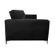 thumbnail image 4 of Sofa Cama Reclinable El Bazar Store Paris Terciopelo Negro Futón 3 posiciones Brazos movibles Sala, 4 of 8
