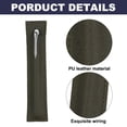 thumbnail image 3 of 10pcs Leather Marker Pouch, Single Fountain Pen Case, Soft Pen Sleeve Pouch for Men Women, 16.5*3.5cm/16.5*4cm, 3 of 5