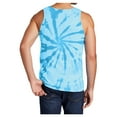 thumbnail image 3 of Mens Cotton Tank Top Tie-Dye Sleeveless Shirt for Sports, Gym, Fitness Multi Color 3X-Large, 3 of 6