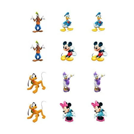 Mickey Mouse Clubhouse Edible Cupcake Toppers Walmart Com