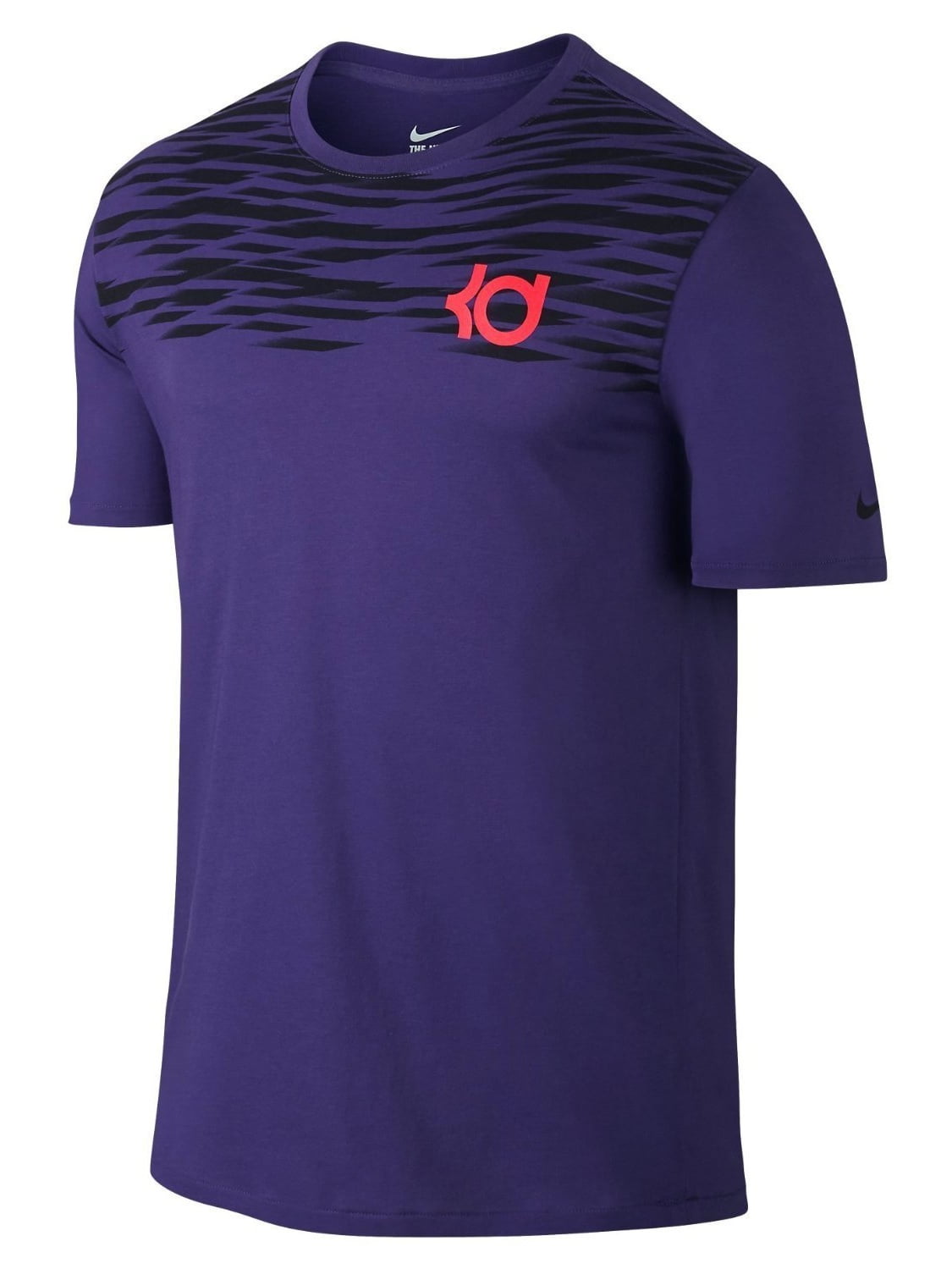 Nike Men's Dri-Fit KD Blocking Basketball T-Shirt-Purple/Black/Crimson -  Walmart.com