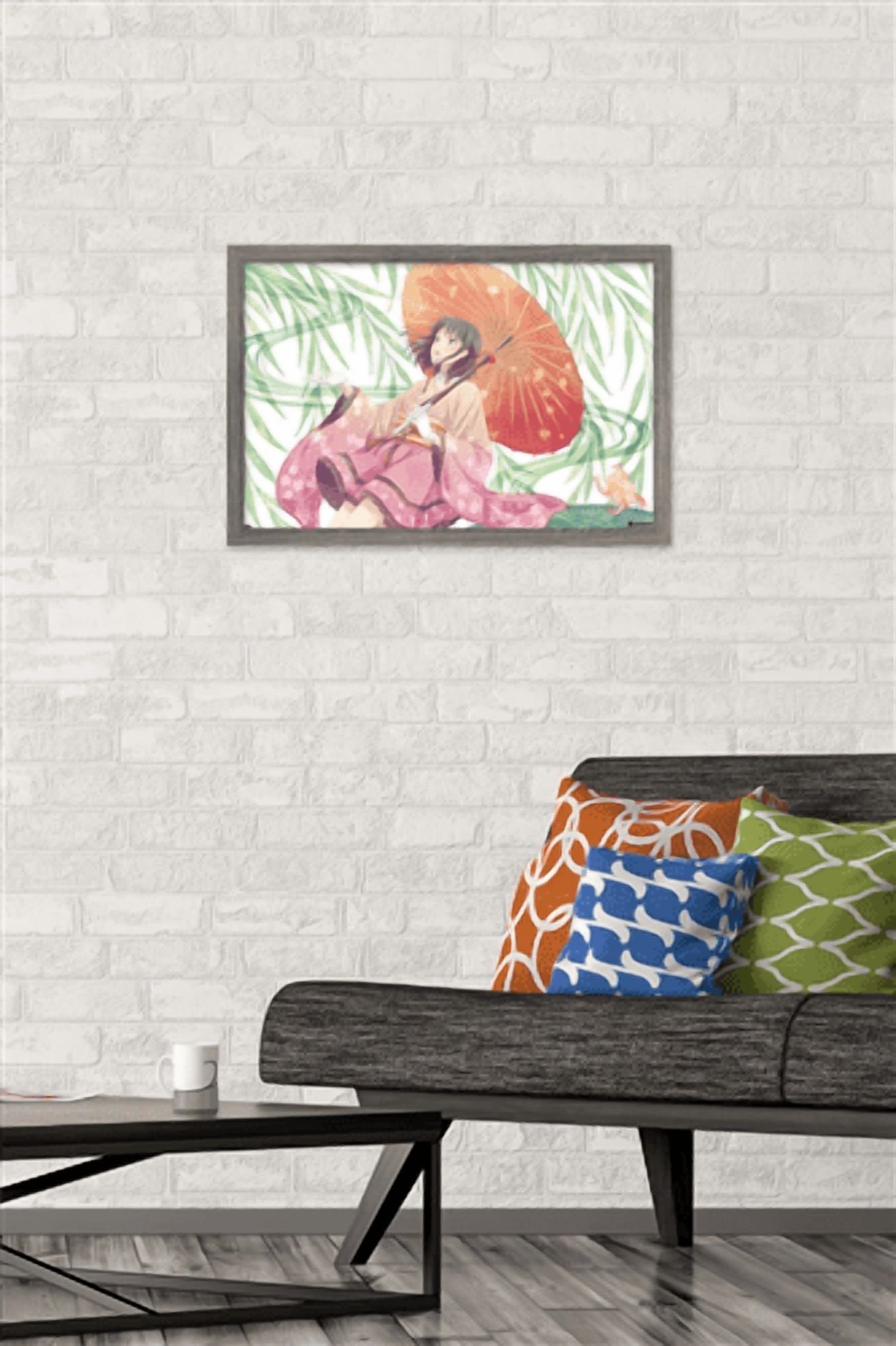Fruits Basket - Kagura Soma Wall Poster, 14.725" x 22.375" Framed