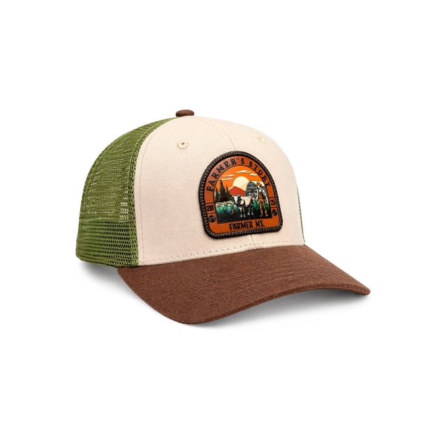 Knite Gorra Vaquera Farmer Barn Sunset Cafe con Malla Transpirable Ajustable