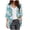 Sky Blue, variant on Women's Casual Fashion Print Lightweight And Comfortable Beach Vacation Chiffon Cardigan Sun Cardigan Uv Protection Shirts for Women Womens Sun Shirt
