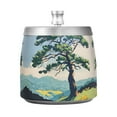 thumbnail image 7 of Yayeee Ashtray with Lid for Cigarette Smokeless Stainless Steel Home Ash Holder, Mounatin at Dawn, 7 of 7