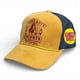 thumbnail image 3 of Vago Style Gorra Ladys Pana Visera Curva Retro Estilo Camionero Ambar Azul, 3 of 5