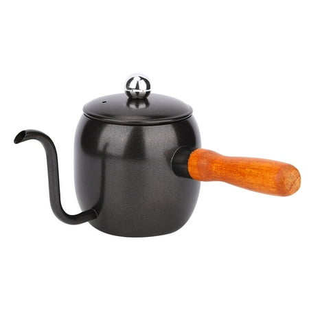 

500ml Household Stainless Steel Coffee Pot Coffee Drip Kettle Kettle Long Spout Kettle 500ml Black