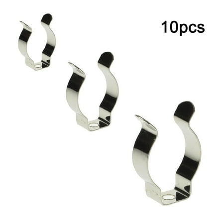 

Ana 10 x Narrow Base Tool Spring Terry Clips Heavy Duty Tool Storage Hangers
