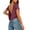 Wine, variant on Kukoosong Women's Cowl Backless Crop Top, Short Sleeve Boat Neck Casual Cropped T-Shirt for Summer Streetwear