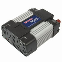 Power Inverter, Modified Sine Wave, 800 W Peak, 400 W Continuous, 2 Outlets