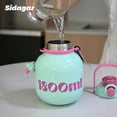 thumbnail image 6 of Sidagar 60 oz Green Stainless Steel Insulated Water Bottle with Straw and Carry Handle, 6 of 10