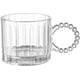 thumbnail image 2 of Juego de 2 Tazas VITTORI Perlas Aperlada Vidrio Cristal 300 ml, 2 of 5